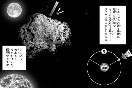 レイが彗星「マホちゃん」をラグランジュポイントまで運搬＆資源ゲット