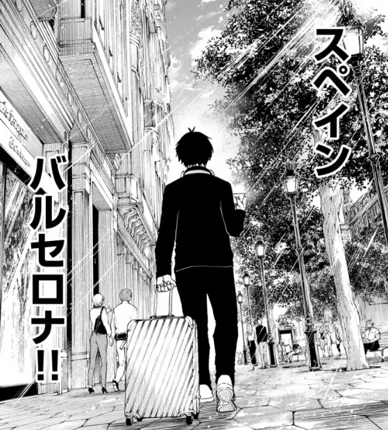 ブルーロックの307話のネタバレ最新話！潔がバルセロナへ！