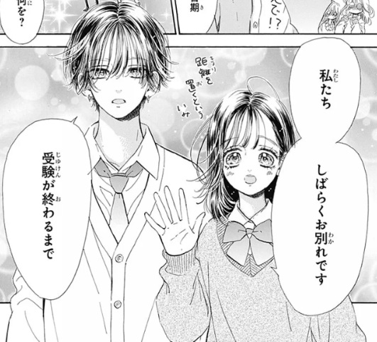 ハニーレモンソーダの116話のネタバレ最新話！羽花と界がしばらくお別れ！？
