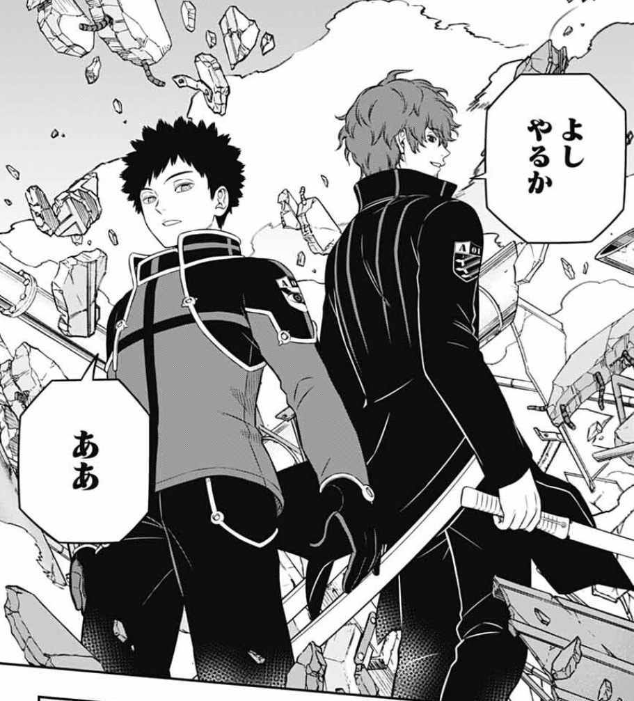 【ワールドトリガー】260話のネタバレ！最強アタッカーコンビ！