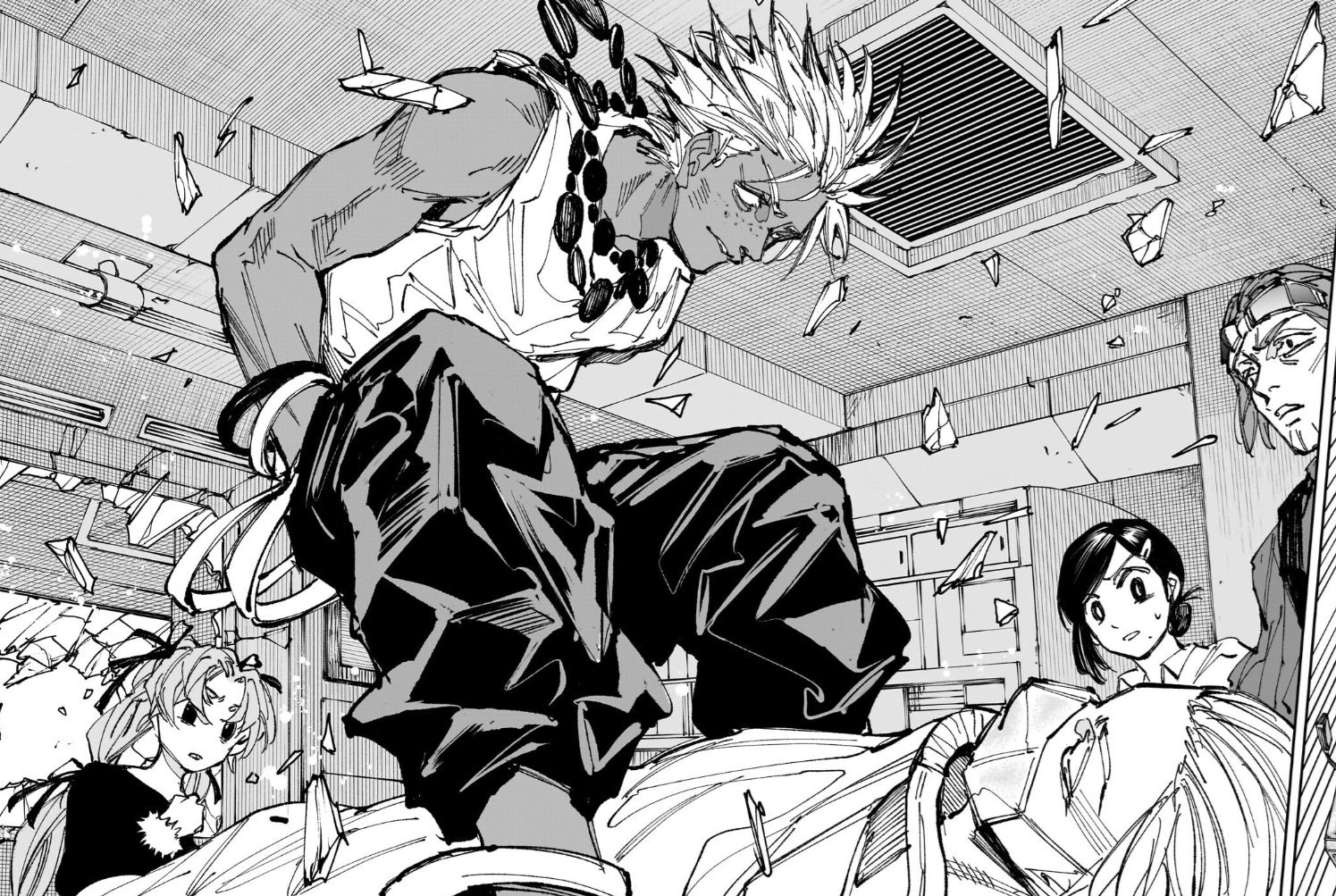 サカモトデイズの236話のネタバレ最新話！牛頭が車内へ！