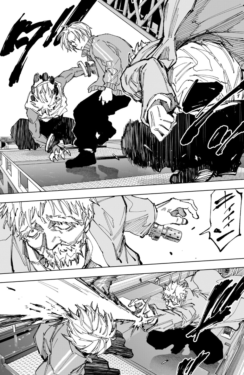 サカモトデイズの237話のネタバレ最新話！トーレス＆牛頭との戦闘開始！！