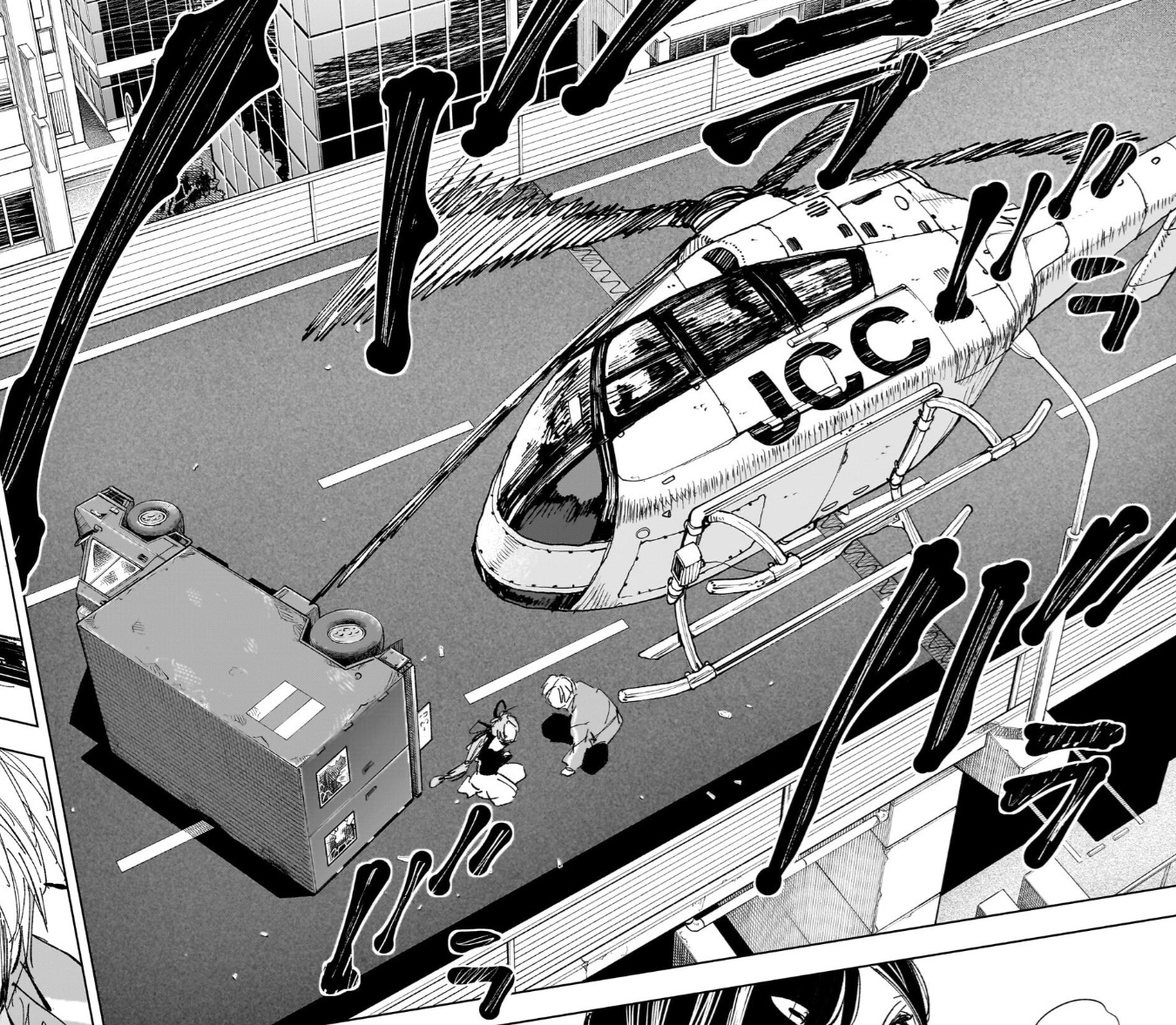 サカモトデイズの238話のネタバレ最新話！周と虎丸がヘリで迎えに来た！？