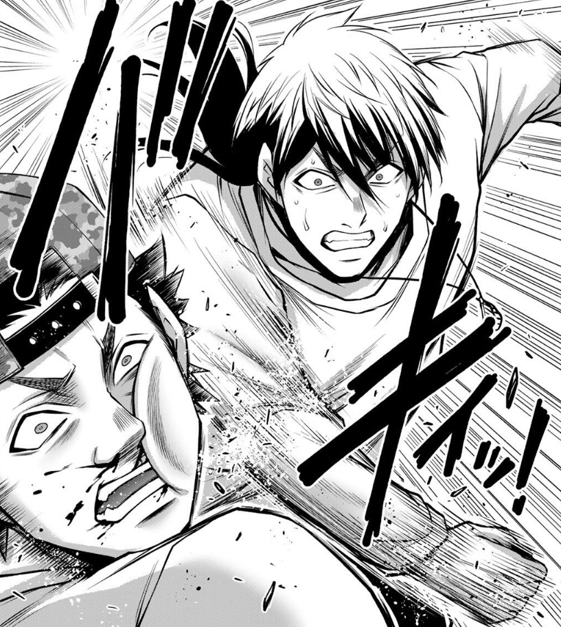 ギルティサークルの214話のネタバレ最新話！童二が暴力事件を起こす！？