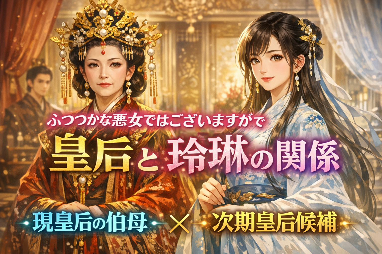 ふつつかな悪女ではございますがの皇后の立場と関係を解説！名前は明かされている！？