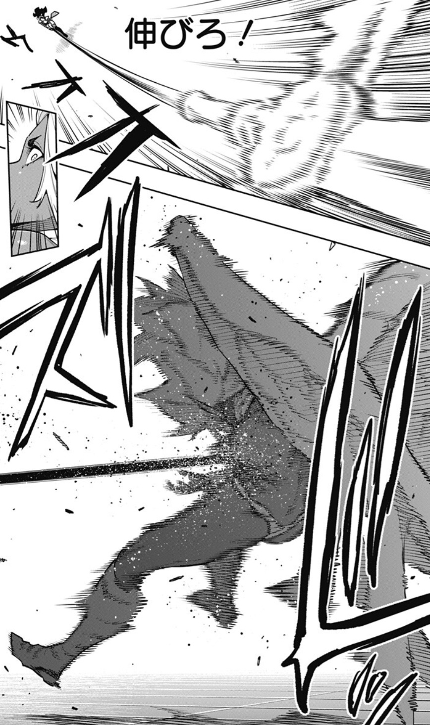 魔都精兵のスレイブの177話のネタバレ最新話！風舞希のサンセットは伸縮自在！