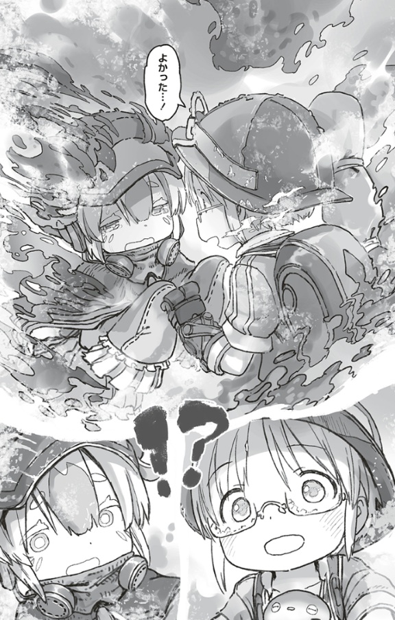 メイドインアビスの第74話のネタバレ最新話!じらじらの中は物理法則無視の不思議空間!?