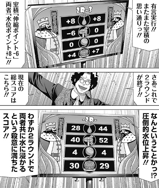 ジャンケットバンクの222話のネタバレ最新話！第2ラウンドの結果は！？