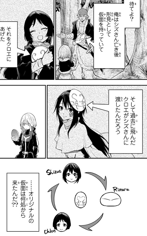 【転スラ】146話のネタバレ(漫画)!仮面はどこから生まれた!?